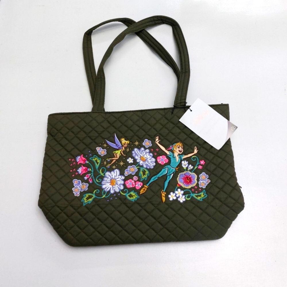 Vera Bradley Disney Classics Small Vera Tote Peter Pan NWT